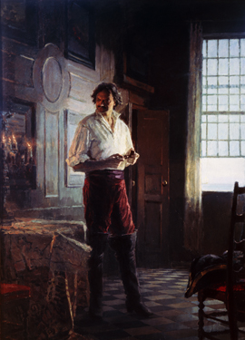 Historical Paintings: Peter the Great. 1982-1984. Oil, cvs 235x170. Sergei Kirillov